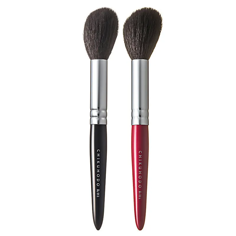 Chikuhodo Highlight Brush, Regular Series (R-H1 Black, RR-H1 Red)
