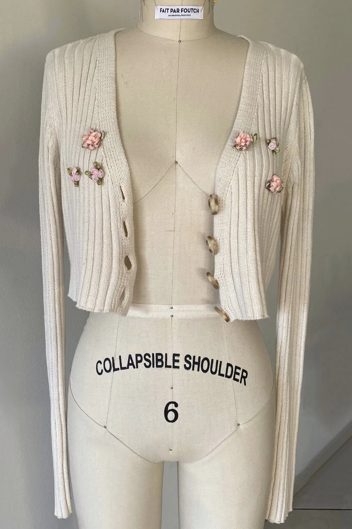 CHLOE CARDIGAN - IVORY