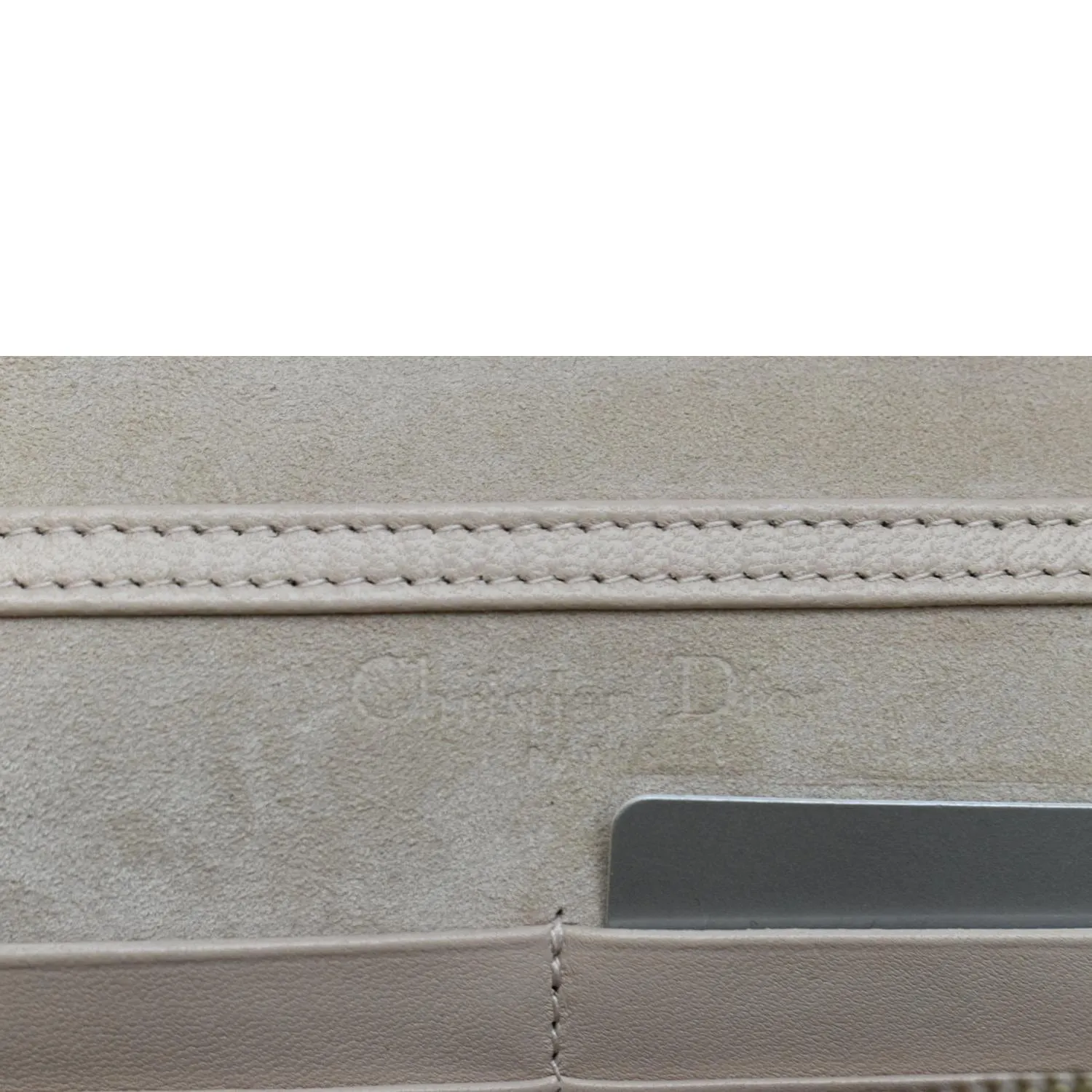 CHRISTIAN DIOR Dioraddict Quilted Lambskin Leather Crossbody Bag Dusty Pink