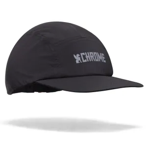 Chrome 5 Panel Hat - Black