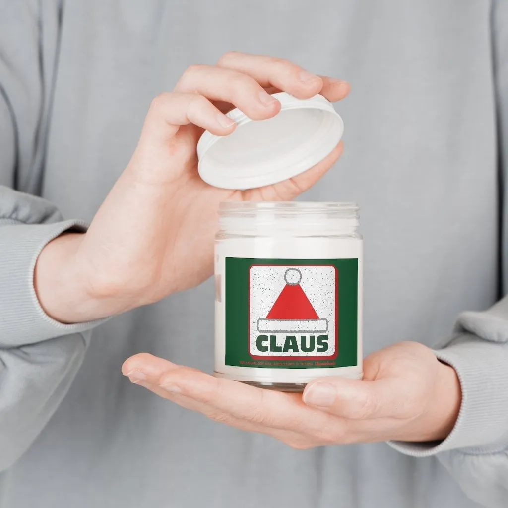 CLAUS Santa Hat Sign 9oz Candle