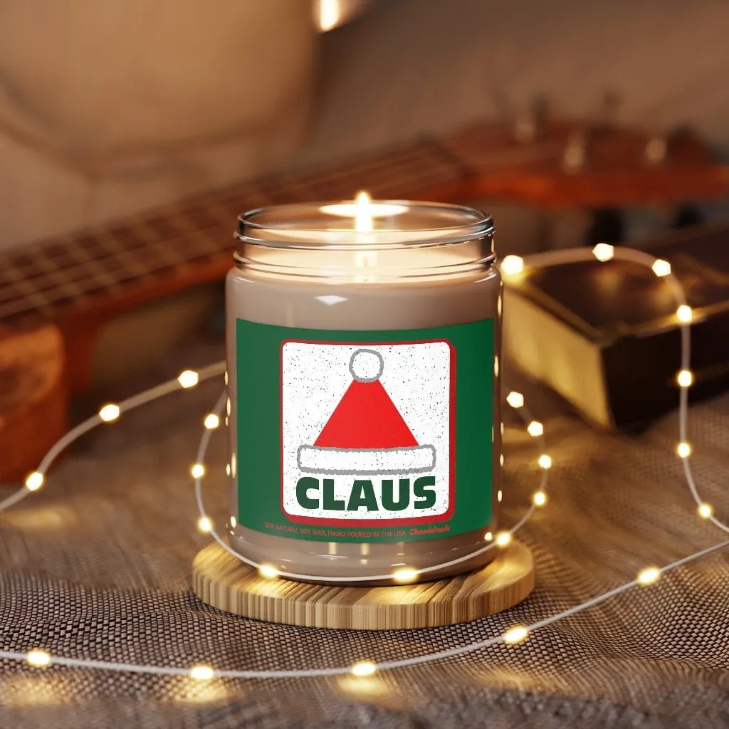 CLAUS Santa Hat Sign 9oz Candle