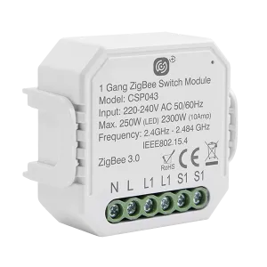 Click CSP043 Smart Plus 10A 1 Gang Smart Switching Receiver