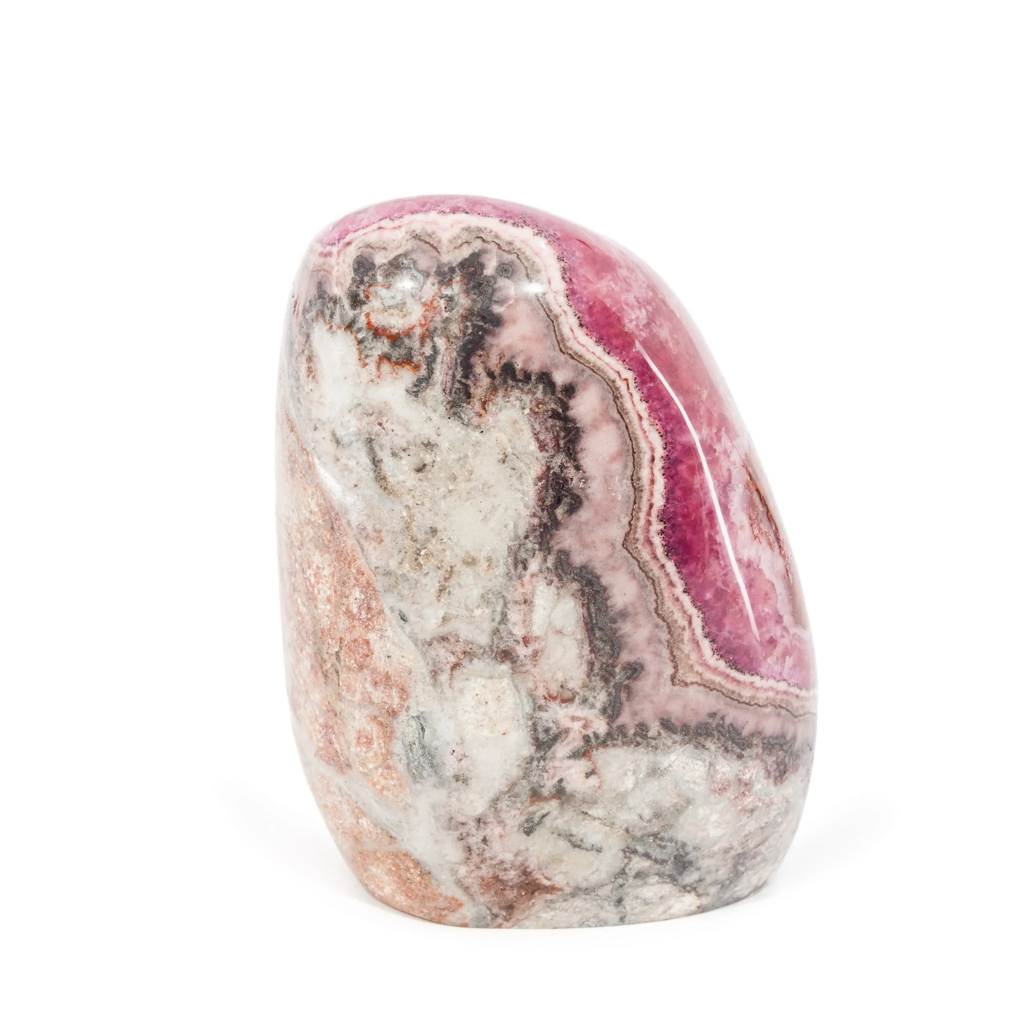 Cobalt Calcite 4.8 Inch 2lb Polished Freeform Crystal - Morocco
