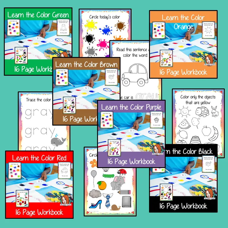 Color Workbook Bundle