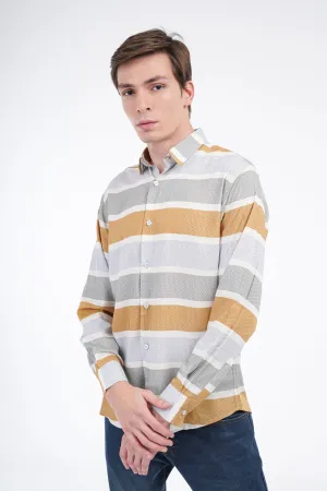 Contrast Stripe Shirt