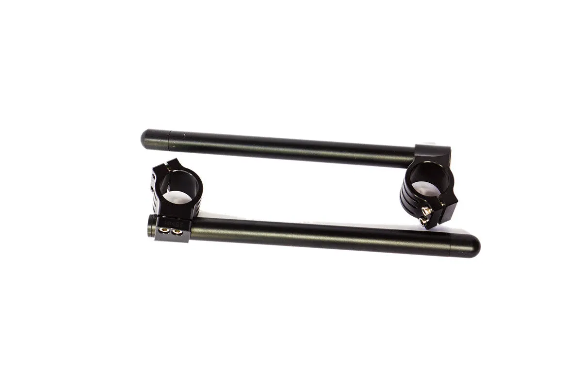 Controx 7 Aluminium Clip Ons Black (set)
