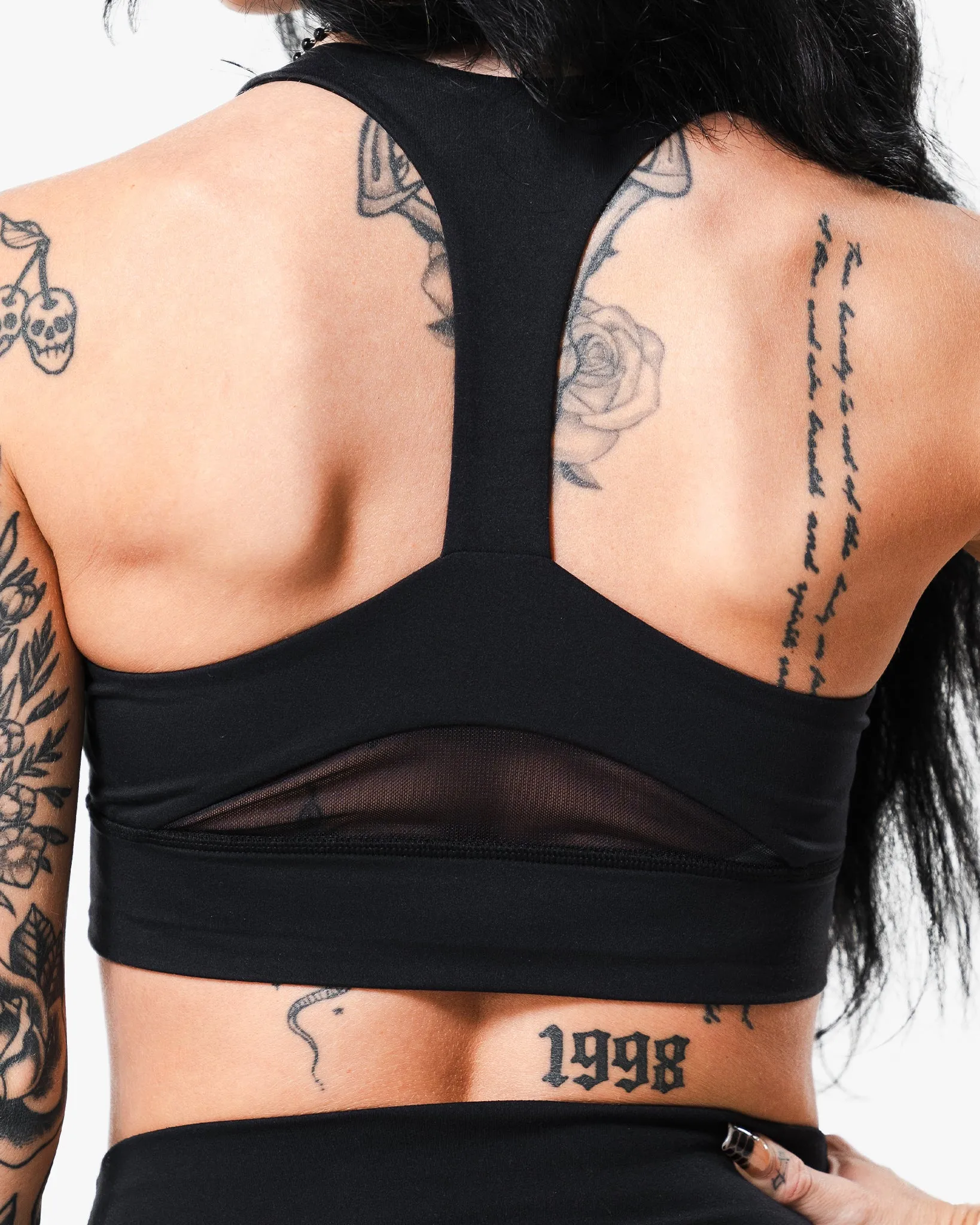 Core Script Bra - Black