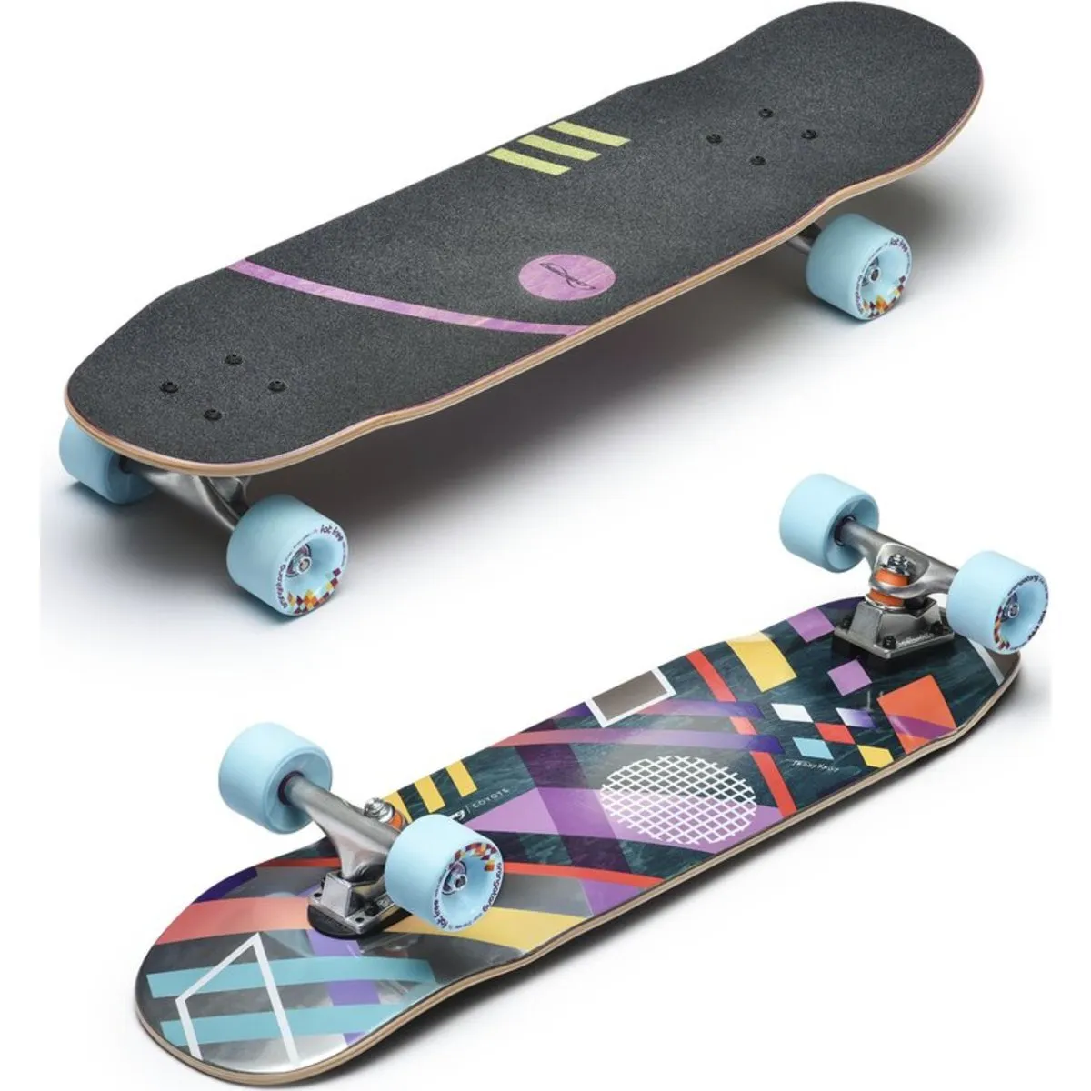 Coyote Complete - Paris Street 129mm, 7° Risers, 65mm Fat Frees