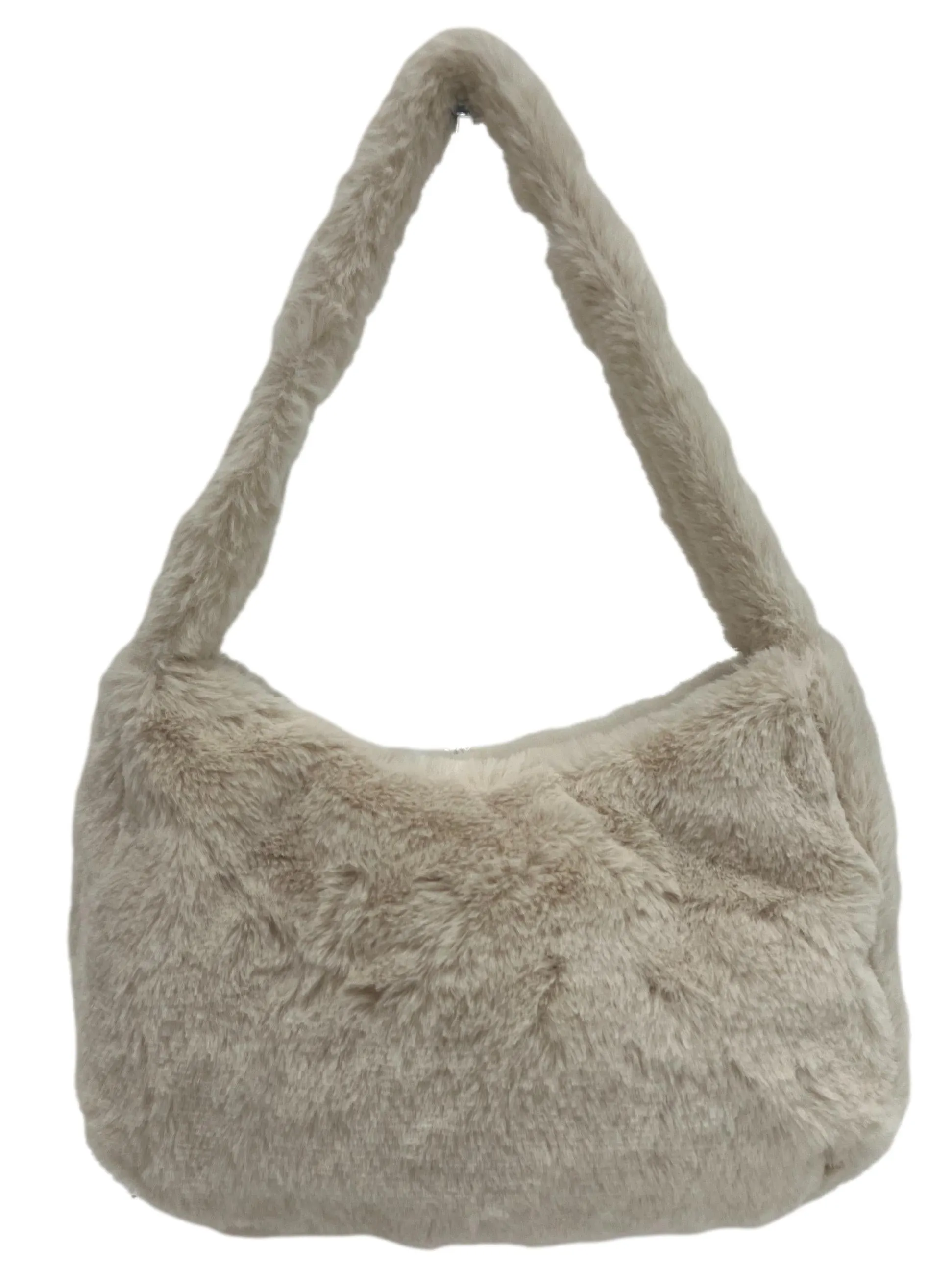 Cream Maomao Furry Bag