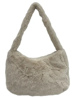 Cream Maomao Furry Bag