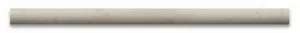 Crema Marfil Marble Polished 3/4 X 12 Bullnose Liner - Lot of 50 pcs.