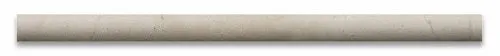 Crema Marfil Marble Polished 3/4 X 12 Bullnose Liner - Lot of 50 pcs.
