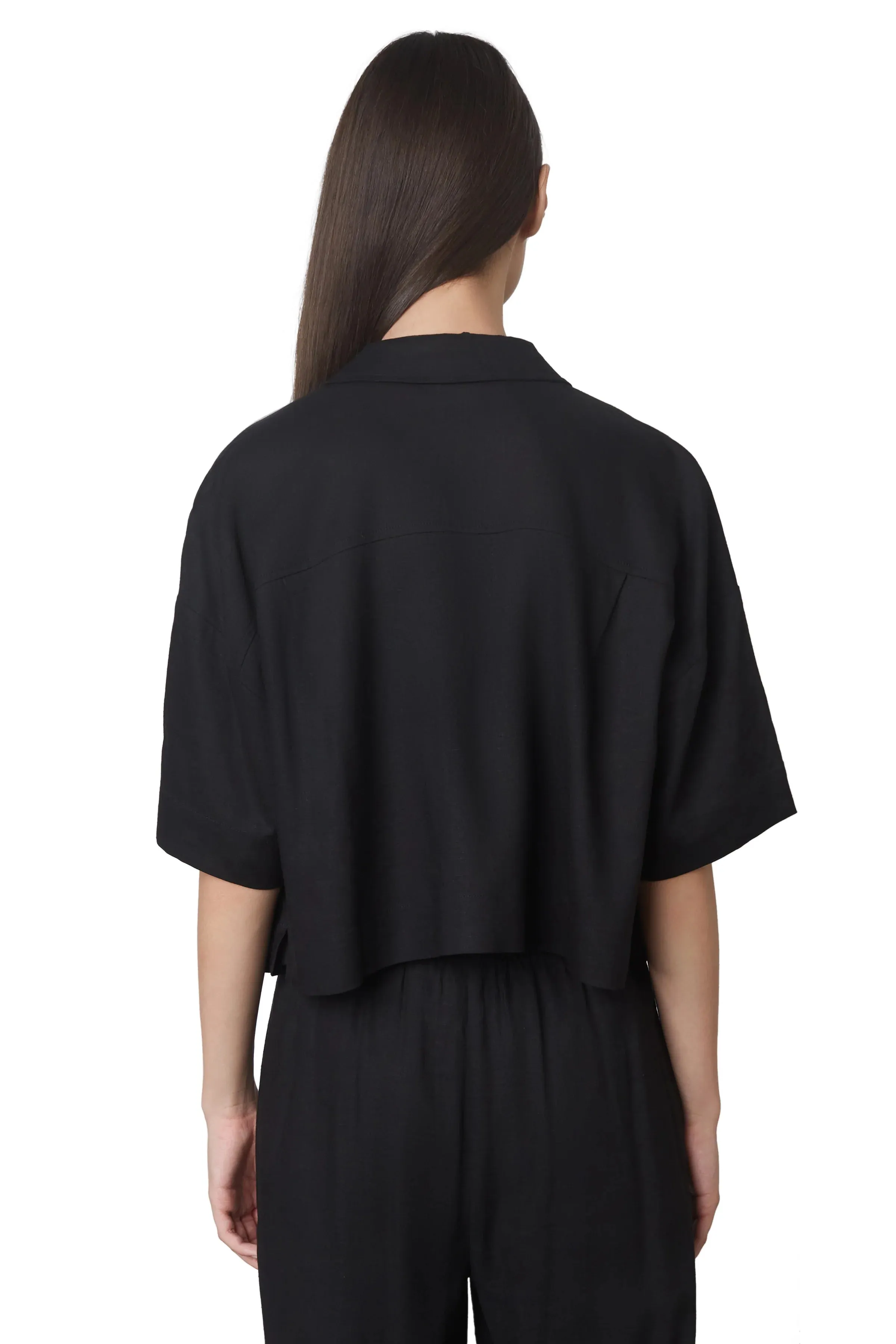 Cropped Boxy Shirt