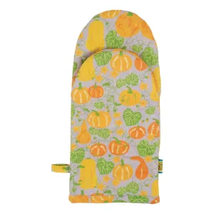 Cucurbits - Cabbage Oven Mitt (single - cotton/linen blend)