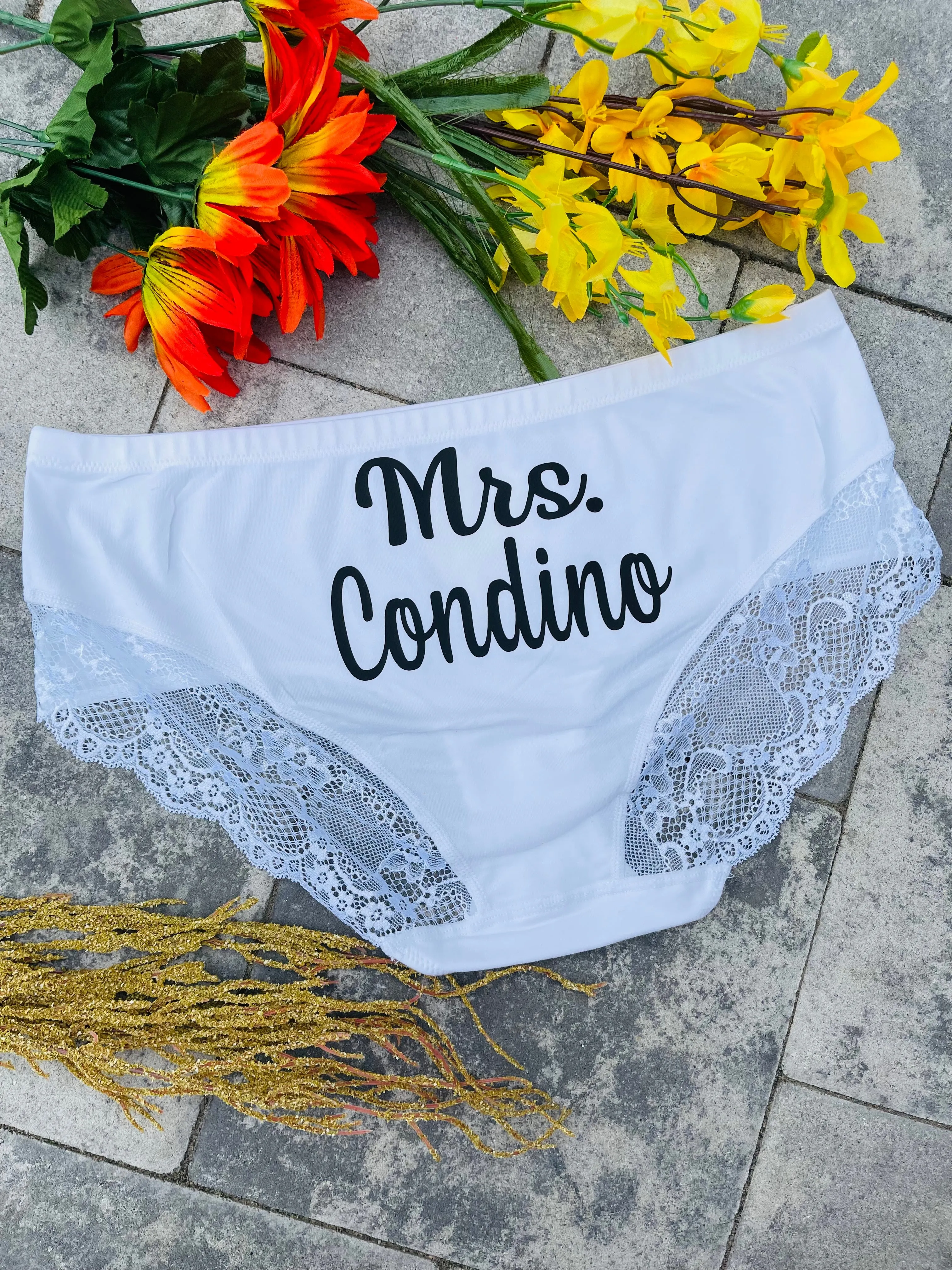 Custom Photo Underwear / Panties for any Bride, Wife, Anniversary, Birthday, or Funny Gift
