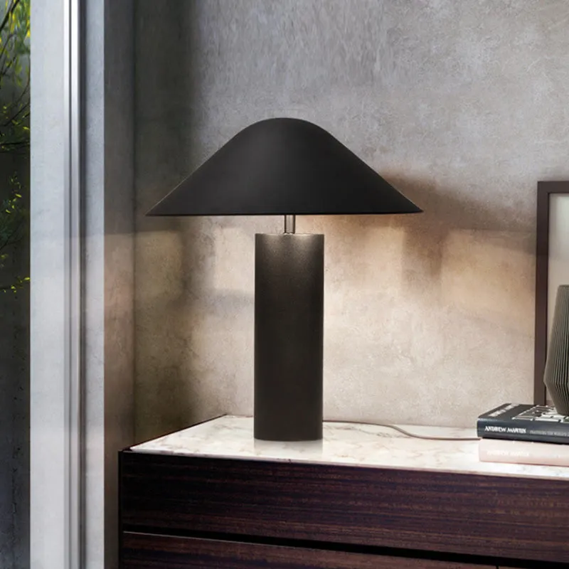 Damo Table Lamp 18'' Black
