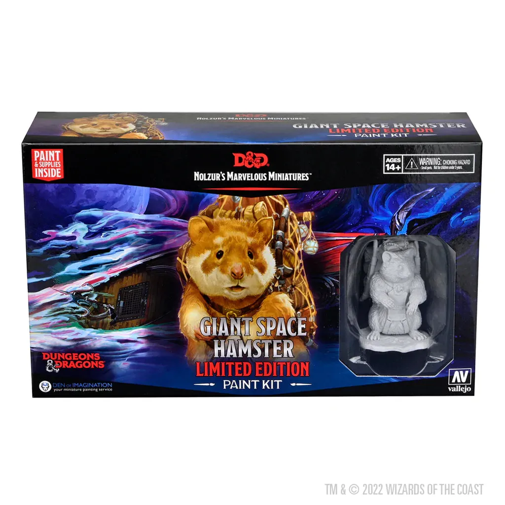 D&D Paint Night Kit - Space Hamster