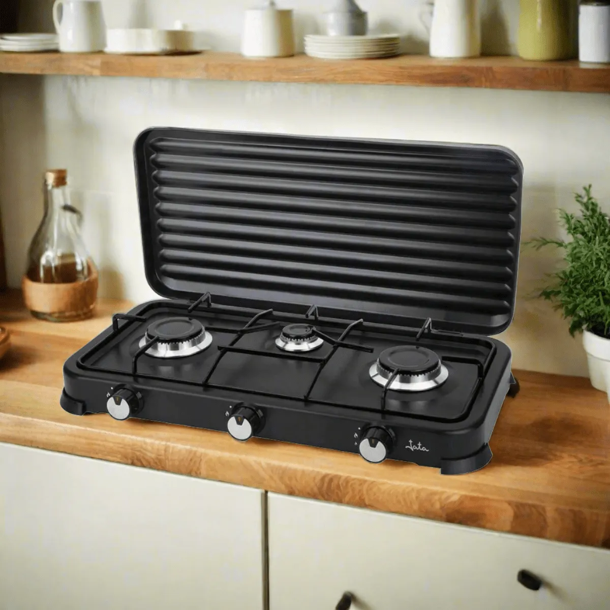 Decakila Triple Burner Gas Stove - KMGS009B