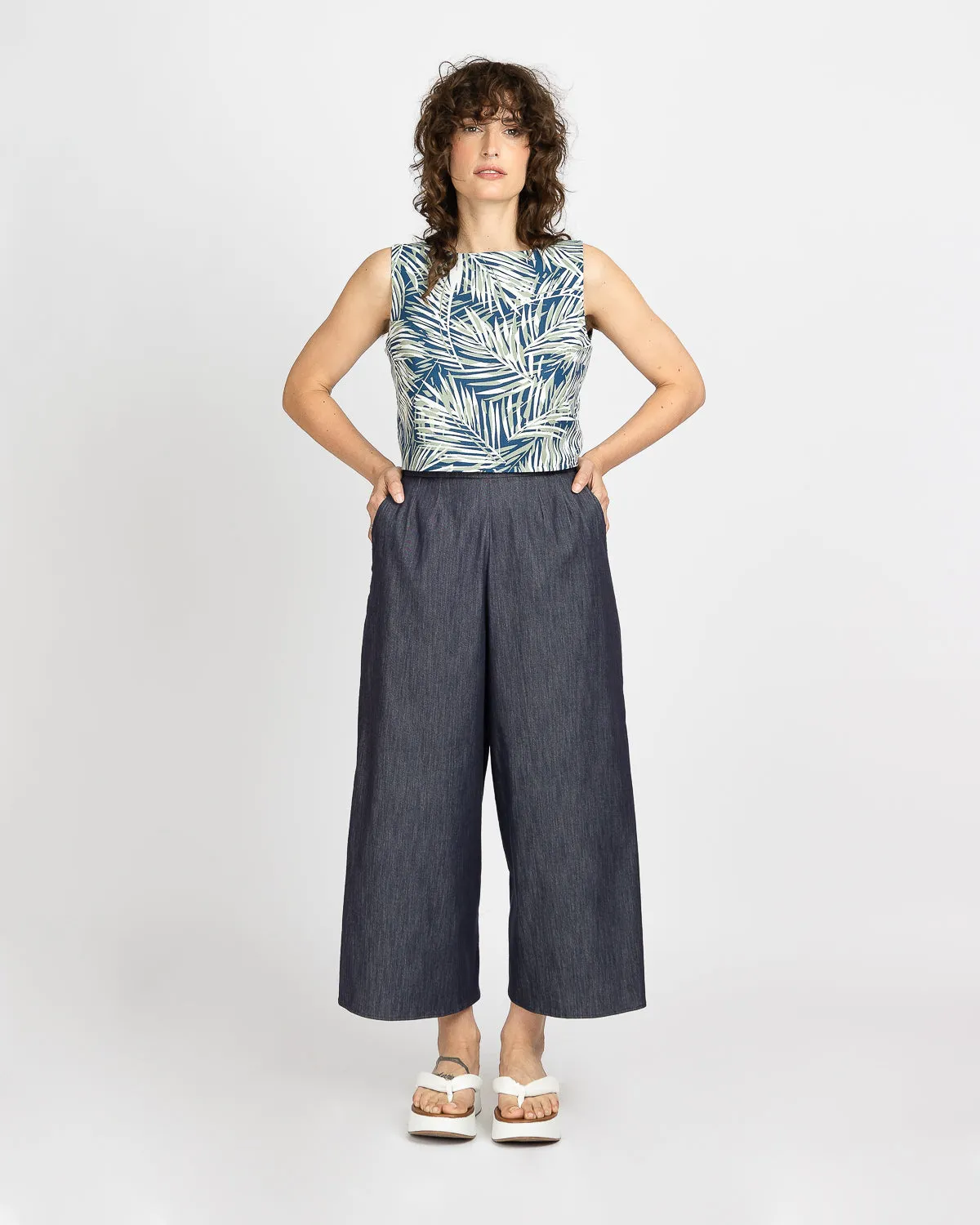 Detroit 442 | Sleeveless Boxy Top
