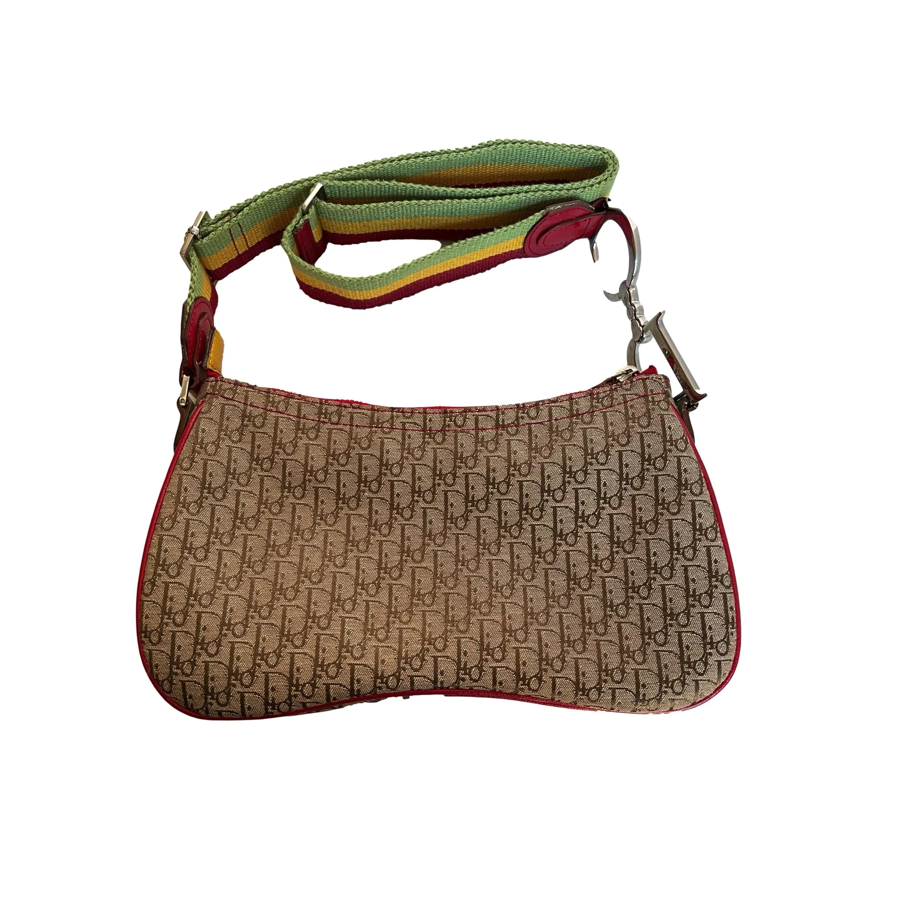 Dior Multicolor Rasta Crossbody Bag