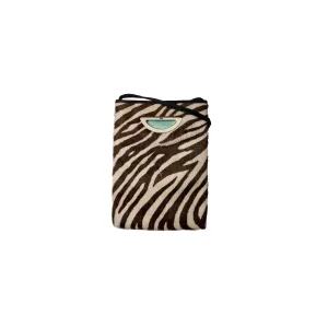 Dior Zebra Calf Hair Mini Crossbody Bag