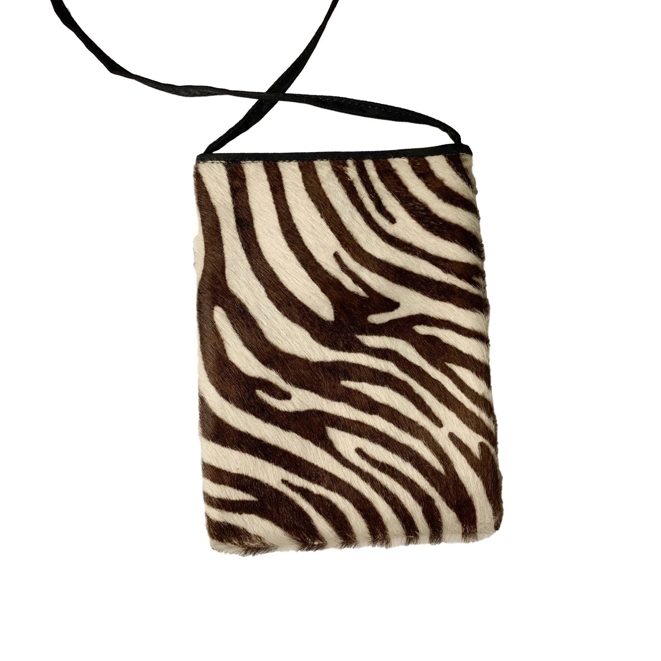 Dior Zebra Calf Hair Mini Crossbody Bag