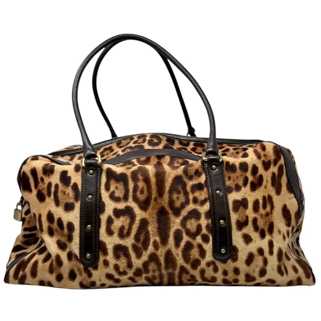 Dolce & Gabbana Cheetah Print Carry On Bag