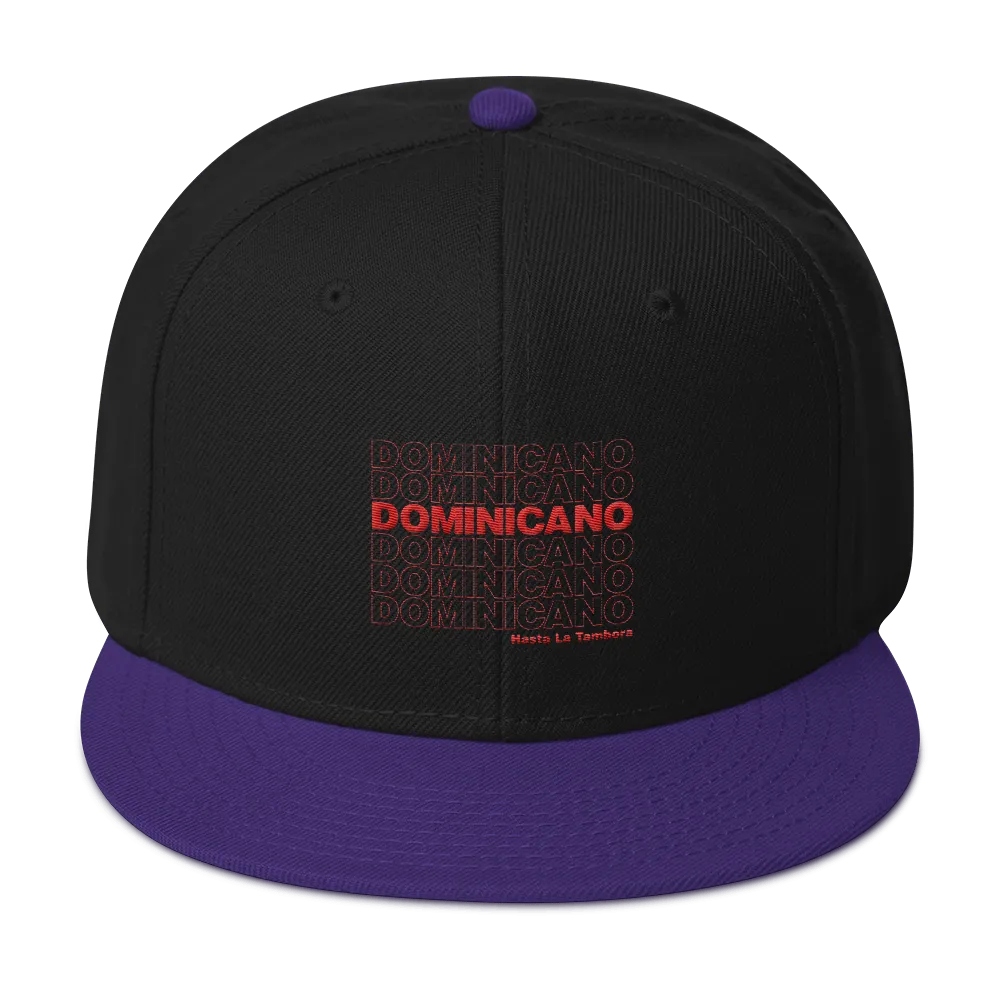 Dominicano Hasta La Tambora Snapback