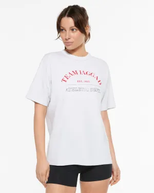DOWNTOWN BOXY TEE WHITE