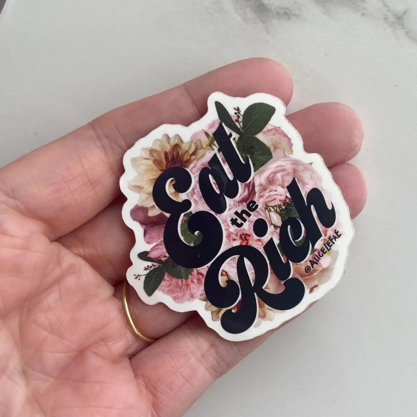 Eat the Rich Sticker