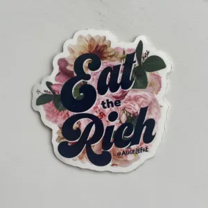 Eat the Rich Sticker