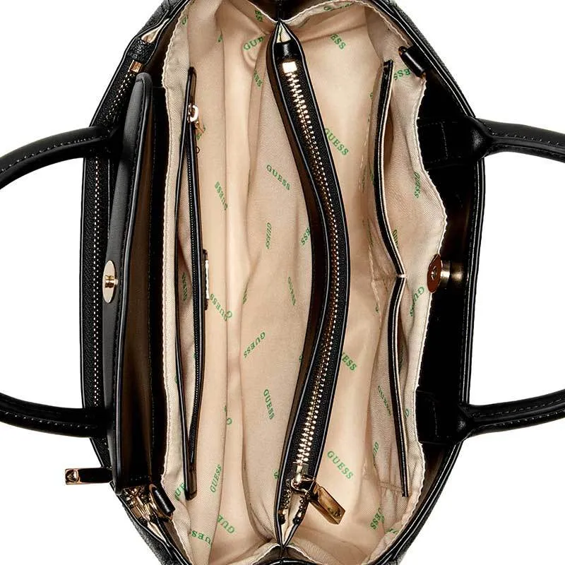 ECO MIETTA SMALL SOCIETY SATCHEL - TAS GUESS ORIGINAL WANITA