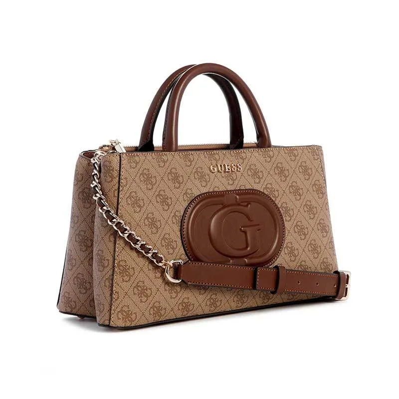 ECO MIETTA SMALL SOCIETY SATCHEL - TAS GUESS ORIGINAL WANITA