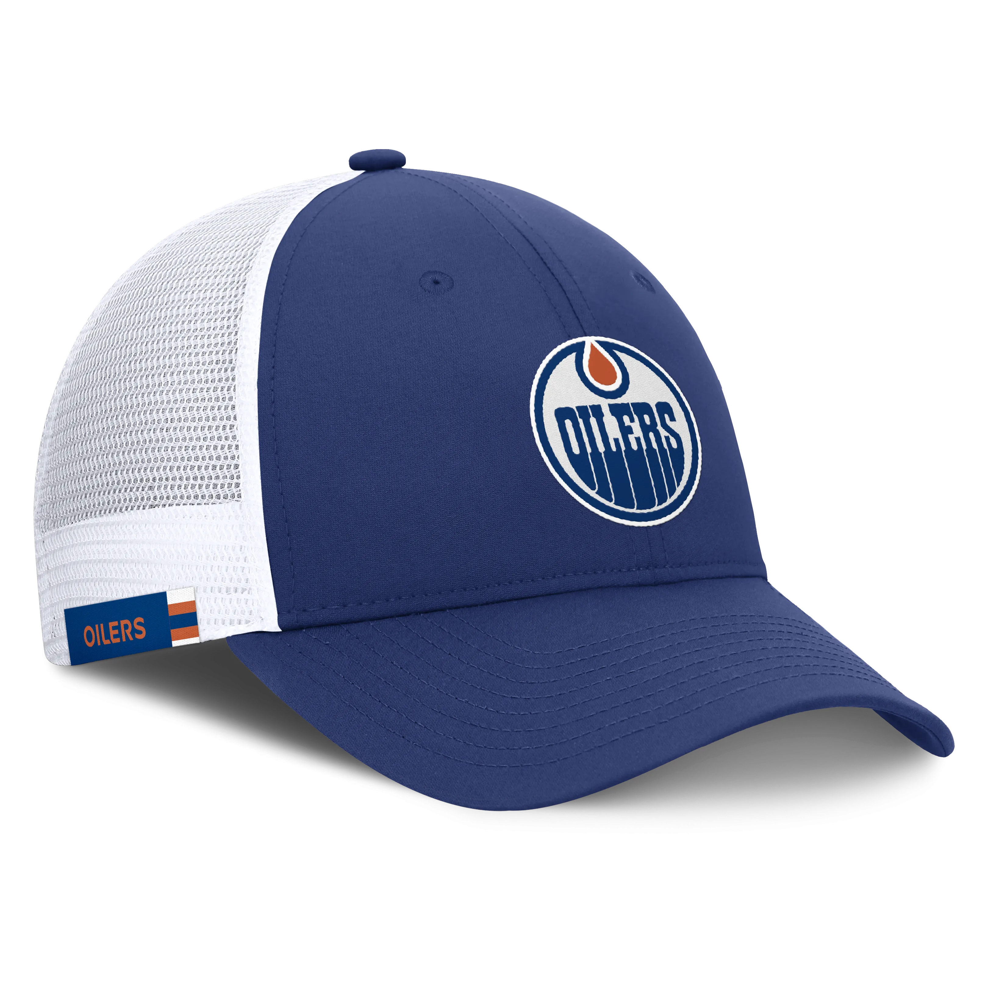 Edmonton Oilers Authentic Pro Rink Structured Adjustable Snapback