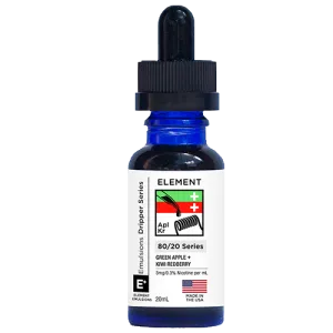 Element eLiquid Emulsions - Green Apple   Kiwi Redberry