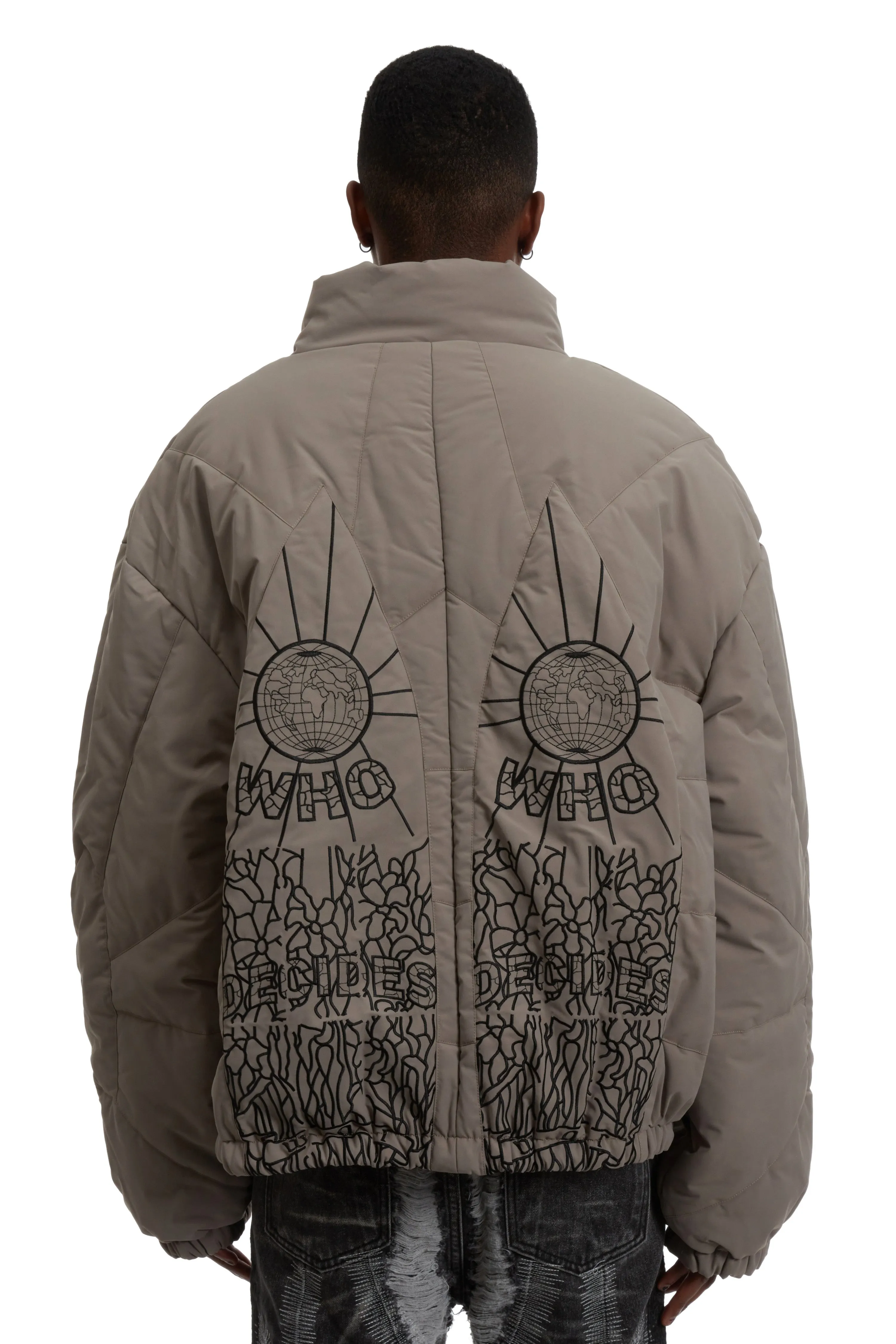 EMBROIDERED BOMBER