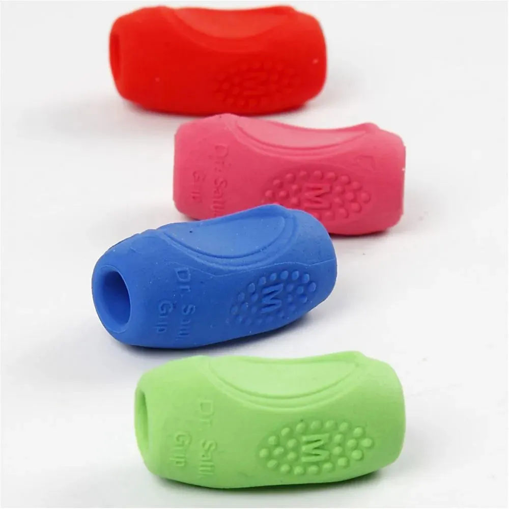 Ergonomic Pencil Rubber Grip Efficient Effective Finger L:35 mm D: 15mm 1Pc