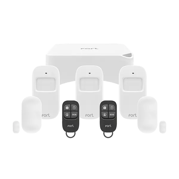 ESP ECSPK3 Smart Alarm Kit - 1x Smart Hub, 3x PIR, 2x Door/Window Contact, 2x Remote Control