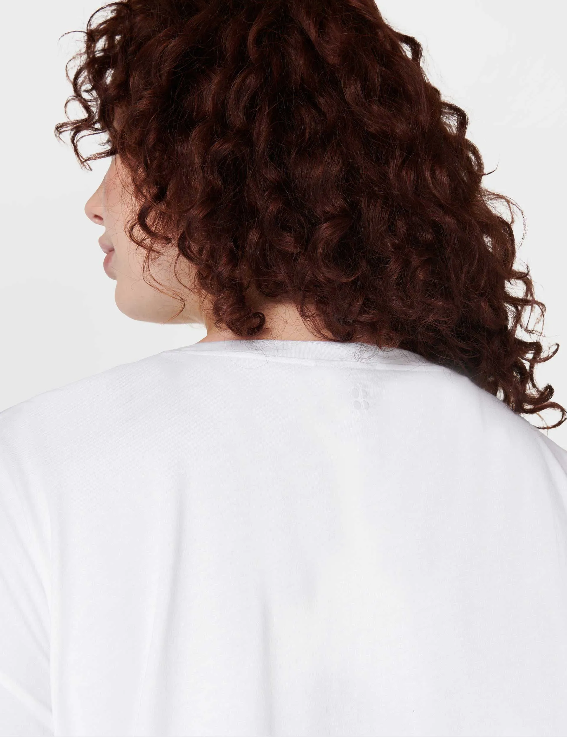 Essential Short Sleeve Crop T-Shirt - White