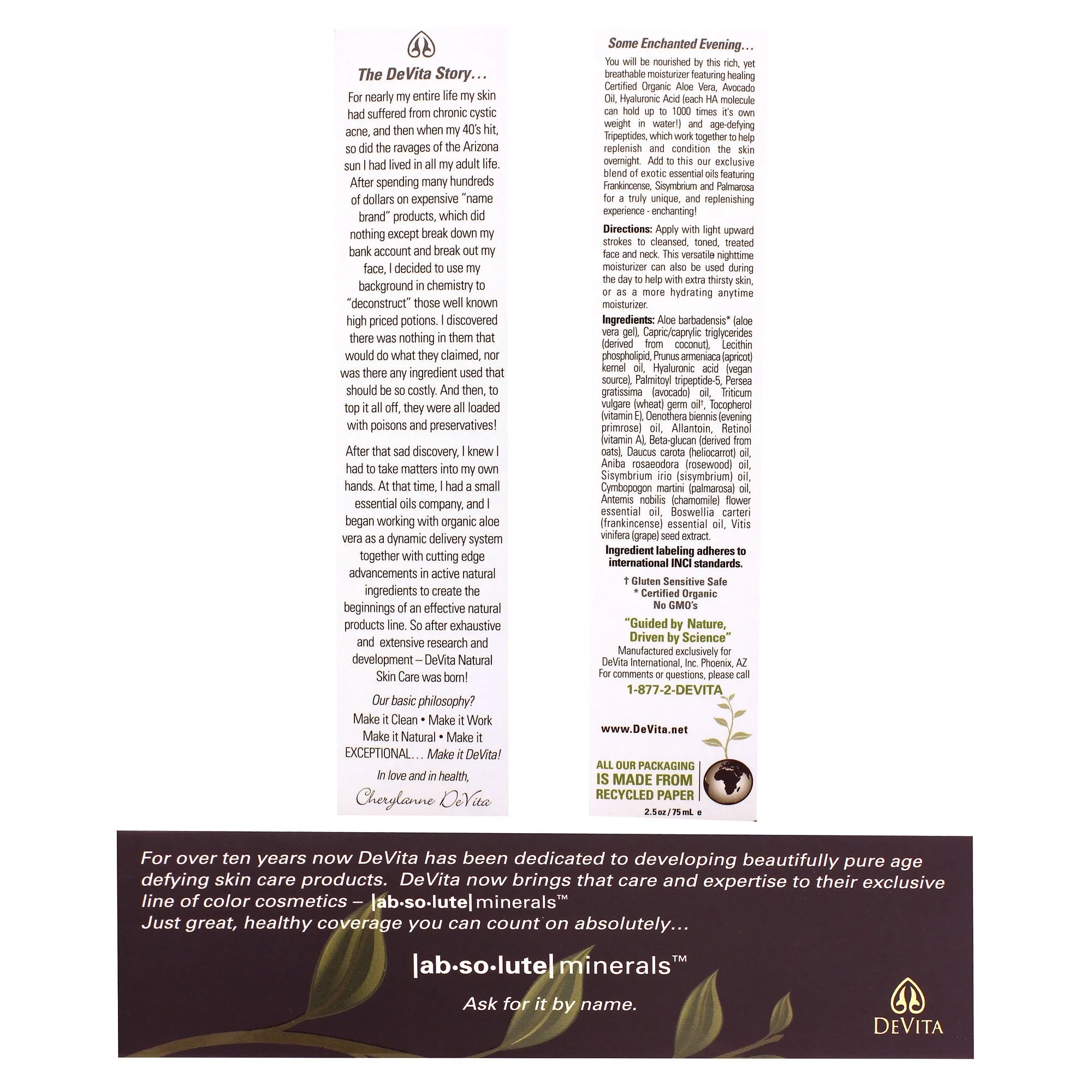 Evening Rich Nutritional Moisturizer