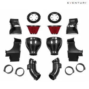 Eventuri Carbon Fiber Full Black Intake for BMW F1X M6