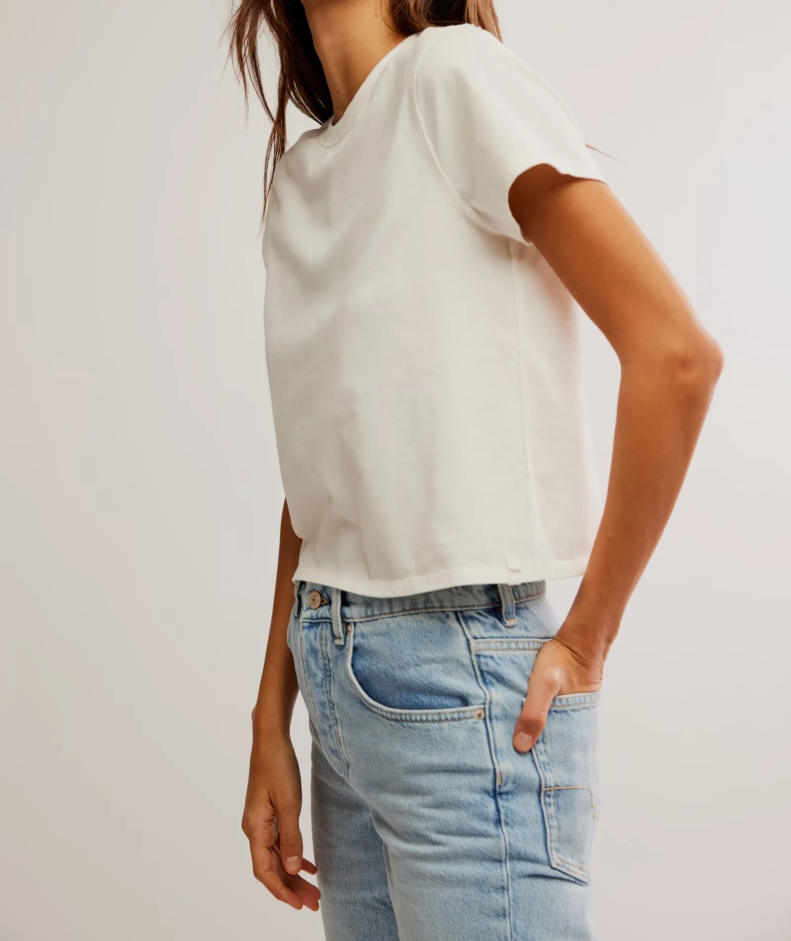 Everyday Clean Ivory Tee