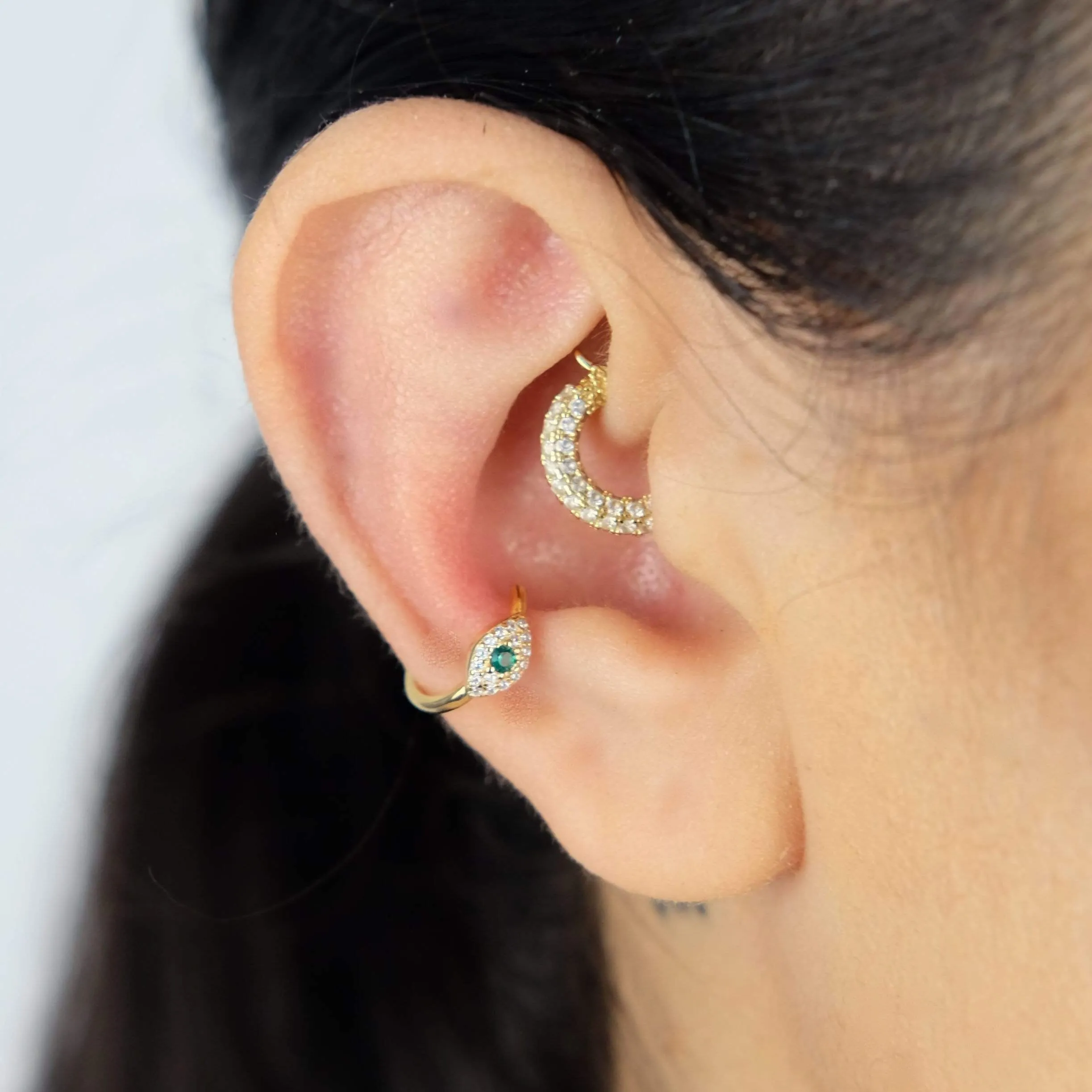Evil Eye Cuff Earring
