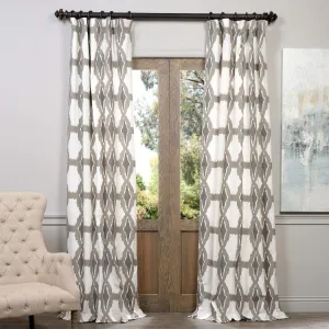Exclusive Fabrics Sorong Printed Cotton Single Curtain (1 Panel)