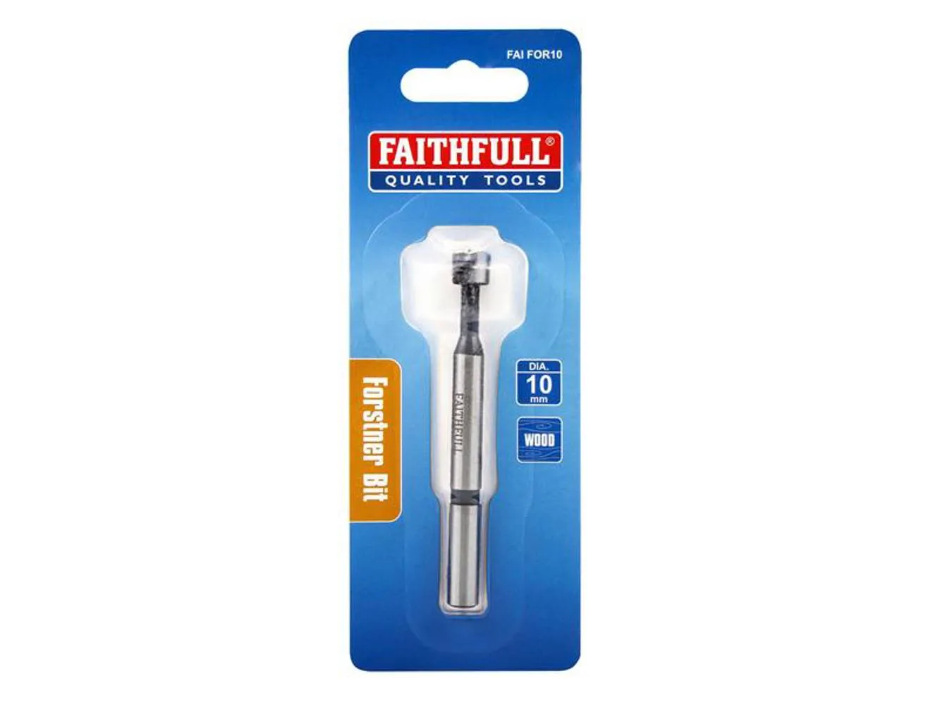 Faithfull Forstner Bit 10Mm