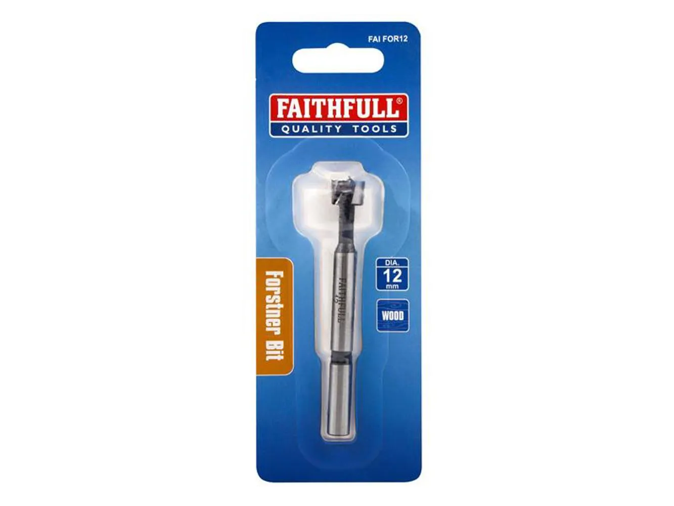 Faithfull Forstner Bit 12Mm