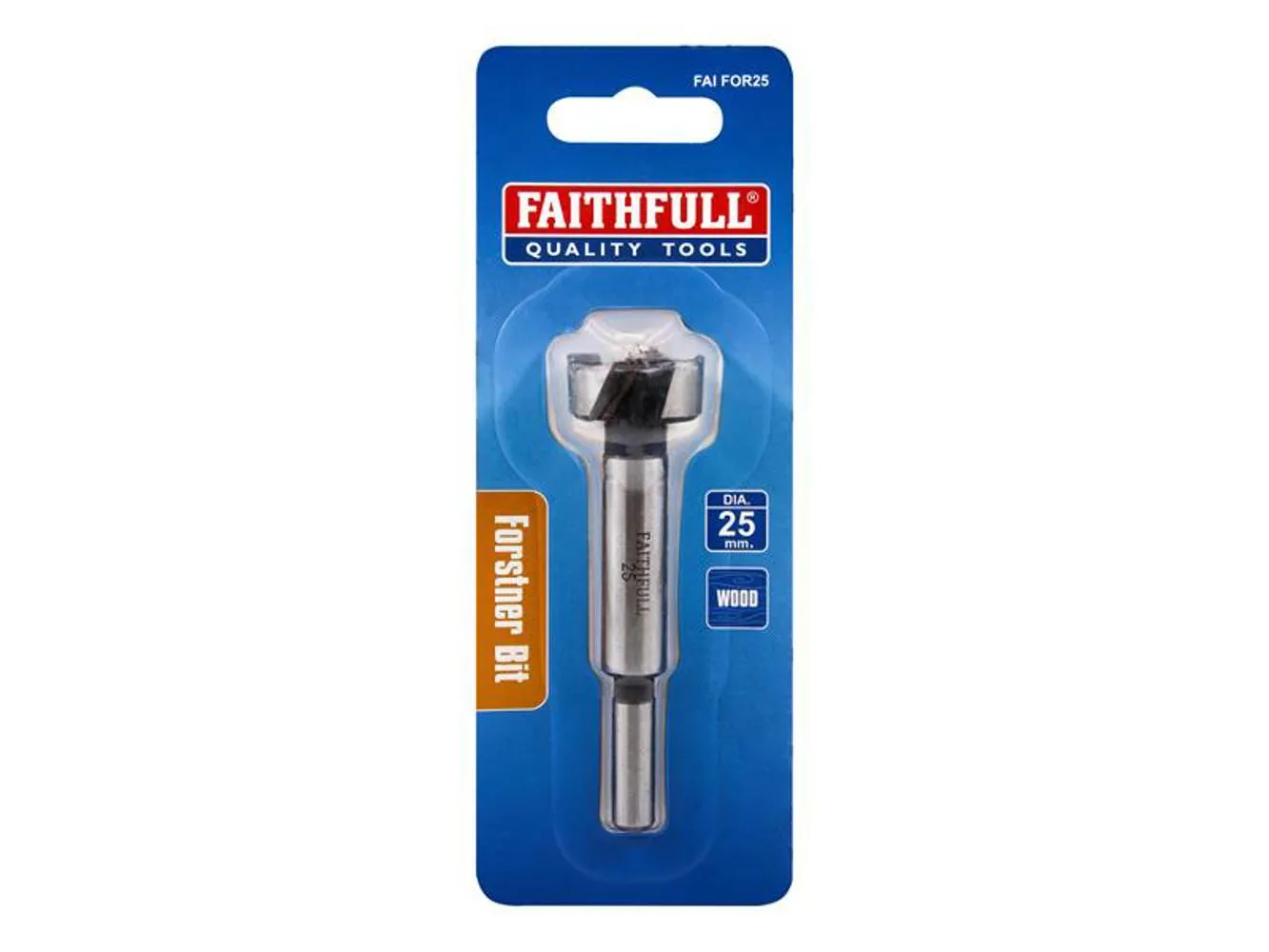 Faithfull Forstner Bit 25Mm