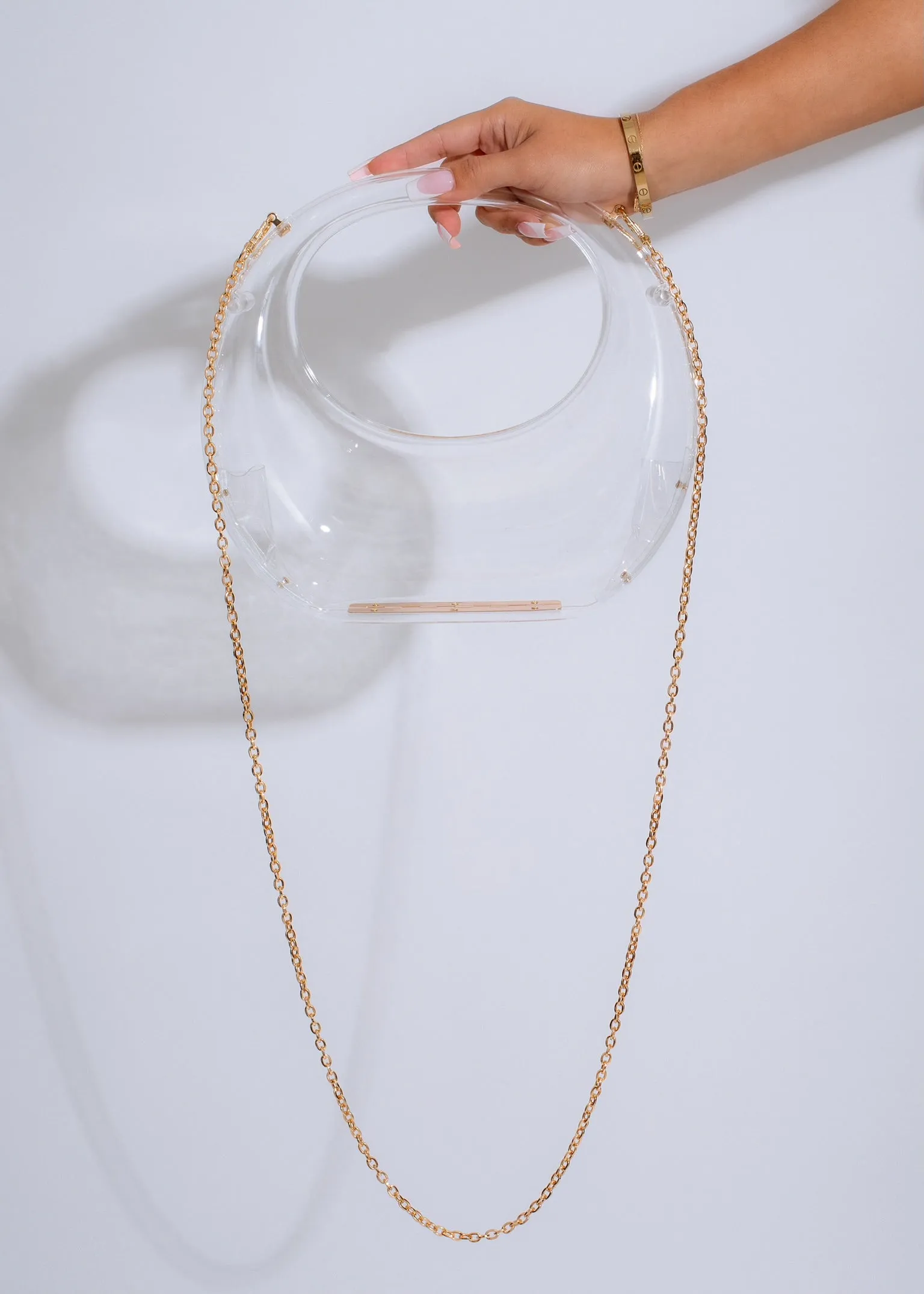 Famously Valid  Handbag Clear