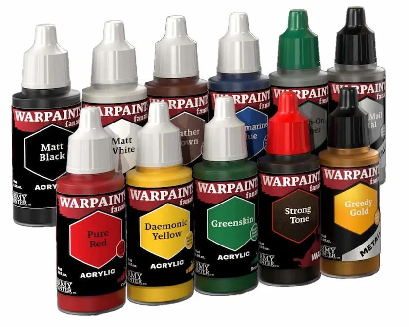 Fanatic Warpaints | Fanatic Starter Paint Set